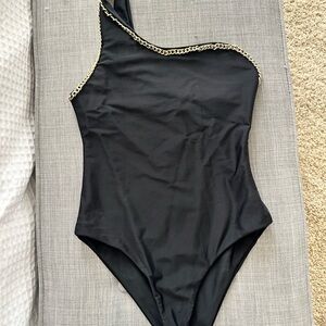 Lovers + Friends Black Swimsuit